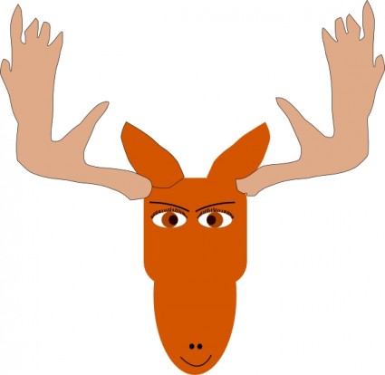 clipart Mad moose