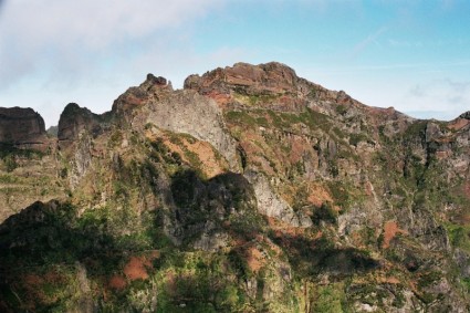 Cumbre de Madeira senderismo
