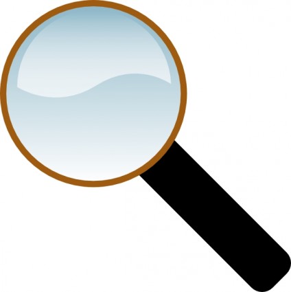 Magnifing Glas-ClipArt