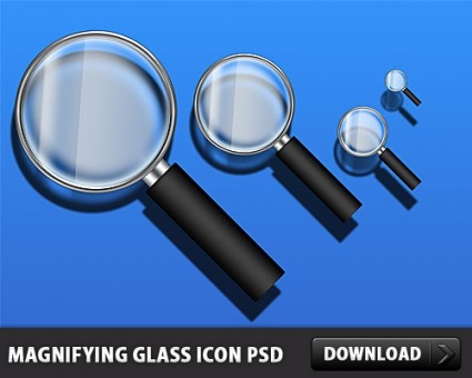 Magnifying Glass Icon Free Psd