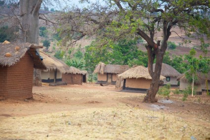 aldeia de Malawi África