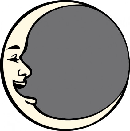 человек в картинки Луны
