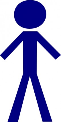 ClipArt figura stilizzata del uomini uomo