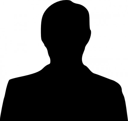 image clipart homme silhouette