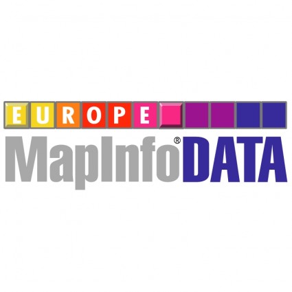 ยุโรปข้อมูล mapinfo