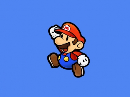Mario wallpaper anime de desenhos animado