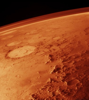 Mars Planet Atmosphäre