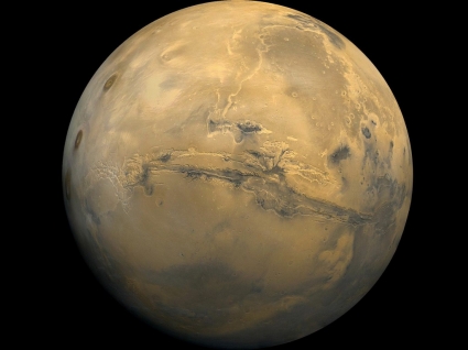 natureza de espaço do papel de parede de Marte