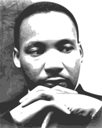 Martin luther king clipart jr