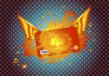 MasterCard-Visa-Kreditkarte