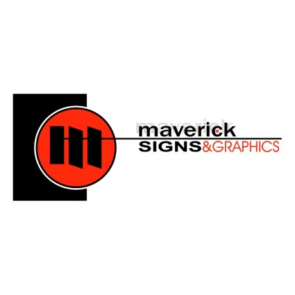 Maverick Zeichen und Grafiken inc