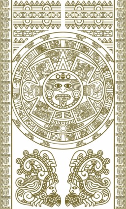 Maya Muster Vektor
