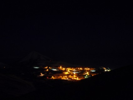 Mcmurdo Station At Night