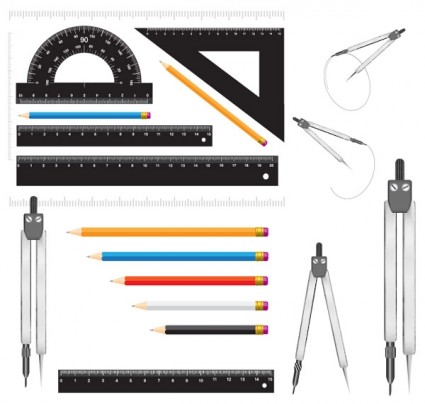 Measurement Stationery Vector