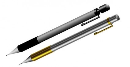 bút chì cơ khí vector