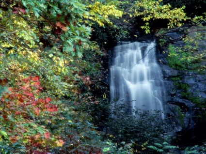 Meigs Falls Wallpaper Waterfalls Nature