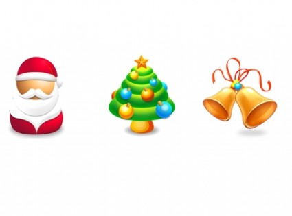Joyeux Noël icônes icônes pack