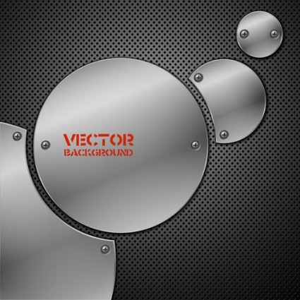Metallic Stainless Steel Vector