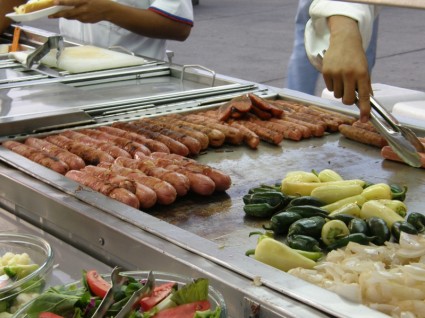 bacon Meksiko hot dog