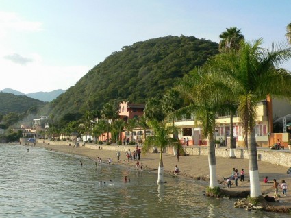 Mexiko Chapala See Strand