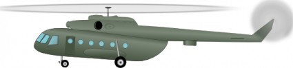 mi helikopter jh clipart
