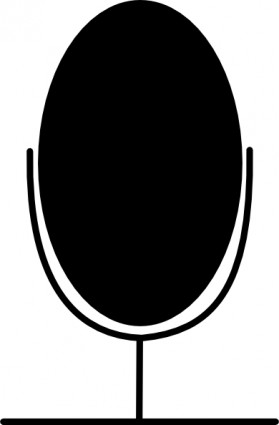 ClipArt simbolo di microfono