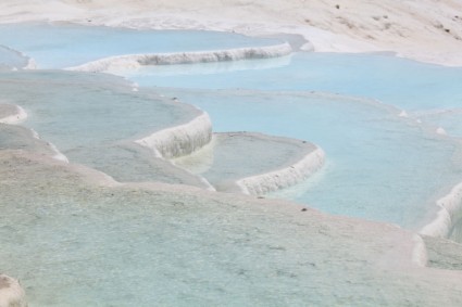 sfondo di piscine minerali