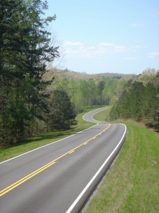 paisagem de Mississippi cênica