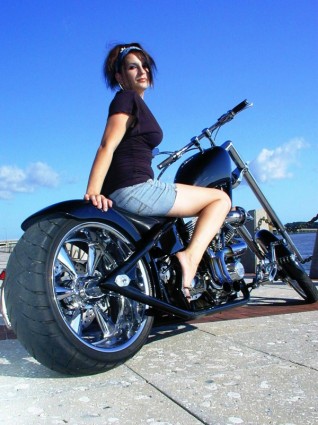 modelado en motocicleta