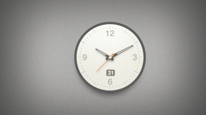 ícone de relógio moderno