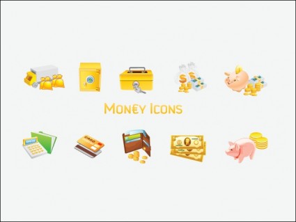 icônes de l'argent