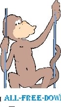 macaco em balanço