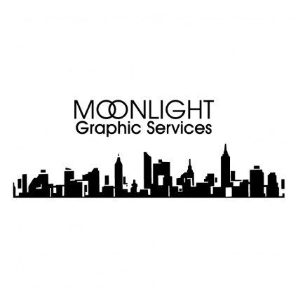servicios gráficos de la luz de la luna