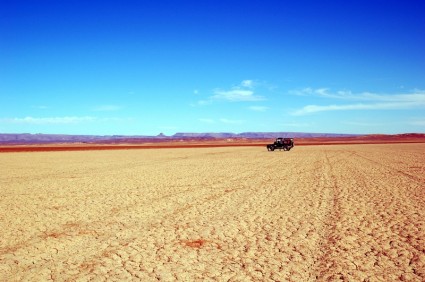 モロッコのアフリカの砂漠