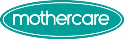 楕円と mothercare ロゴ