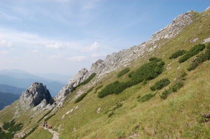 山のトップの風景