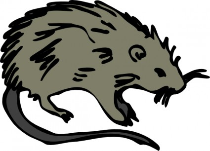 Ratón rata roedor clip art
