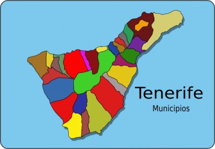 municipios 테네리페 클립 아트