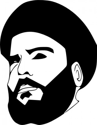 Muqtada al-Sadr-ClipArt-Grafik