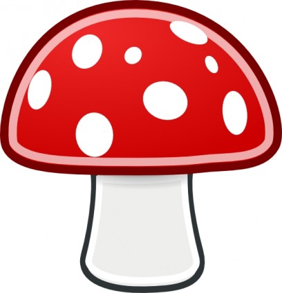 蘑菇的剪貼畫