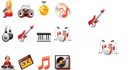 vector de icono de música