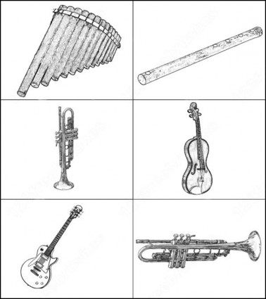 Musical Instruments Brush