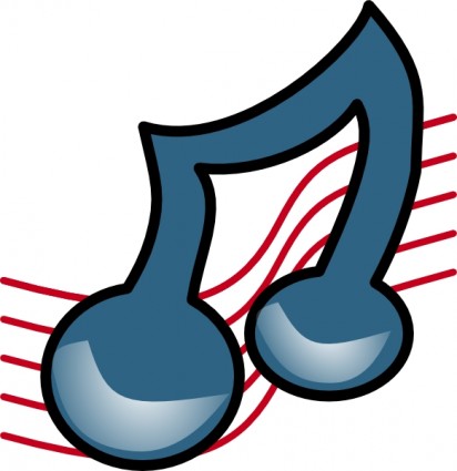symbol muzyczny pogrubienie clipart