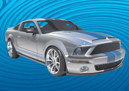 Mustang mobil vektor