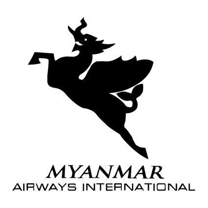 vías aéreas de Myanmar