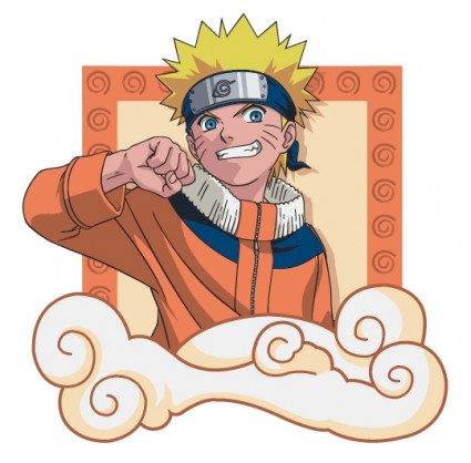 vector de personajes de Naruto