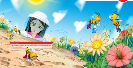 Natur-Blumen-Mädchen-Insekten Blatt Himmel kostenlose vector
