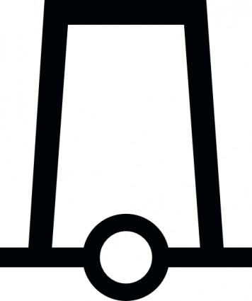 航海国際タワー ビーコン シンボルのクリップアート