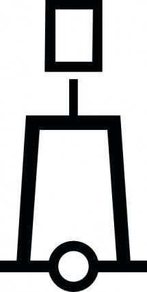 ký hiệu hàng hải quốc tế tháp beacon clip nghệ thuật