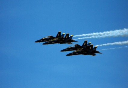 海軍藍色天使噴氣機